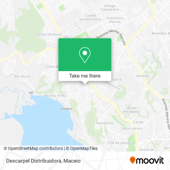 Descarpel Distribuidora map