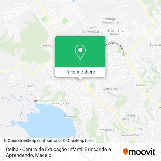 Ceiba - Centro de Educação Infantil Brincando e Aprendendo map