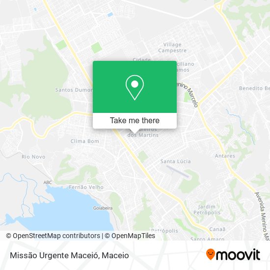 Missão Urgente Maceió map