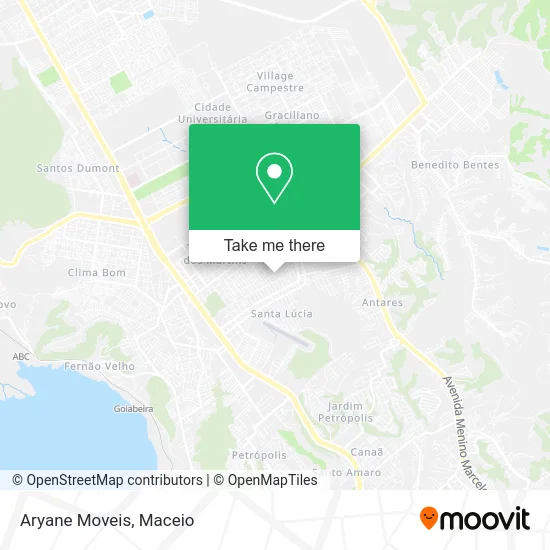 Aryane Moveis map