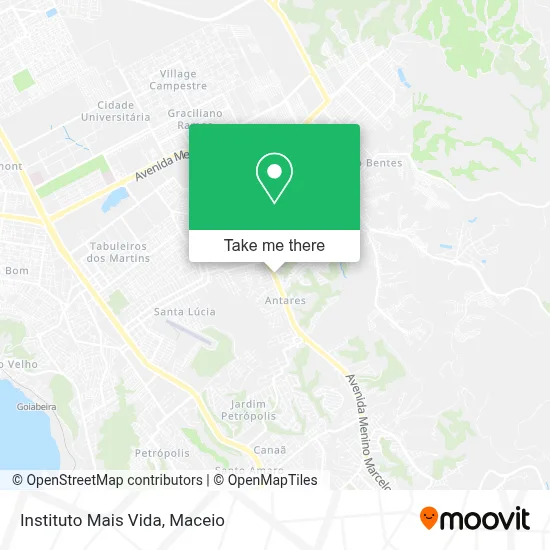 Instituto Mais Vida map