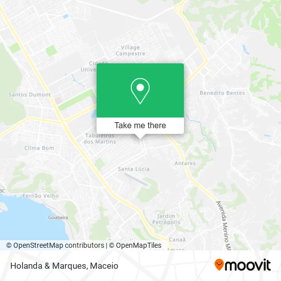 Holanda & Marques map