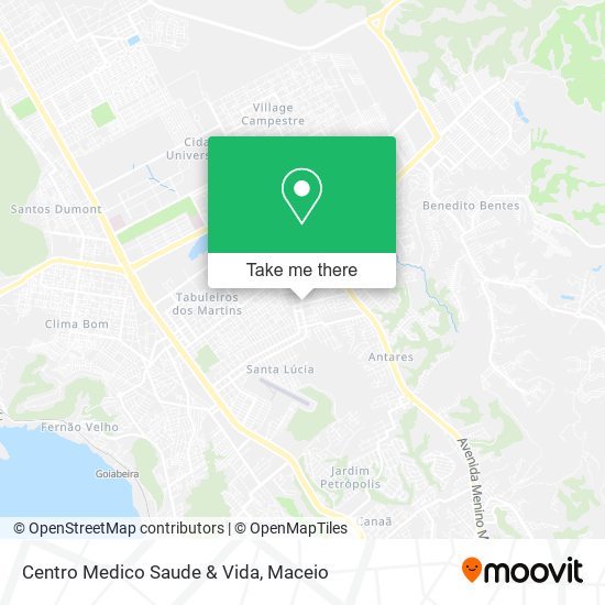 Centro Medico Saude & Vida map