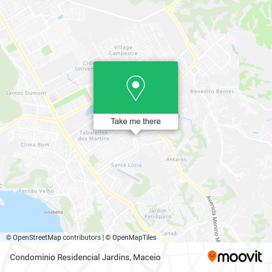 Condominio Residencial Jardins map