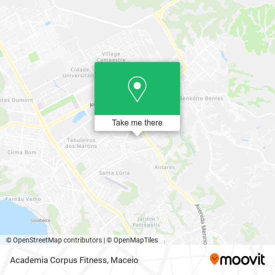 Academia Corpus Fitness map