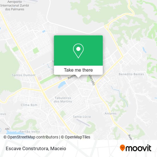 Mapa Escave Construtora