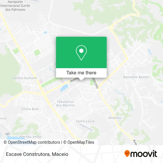 Escave Construtora map