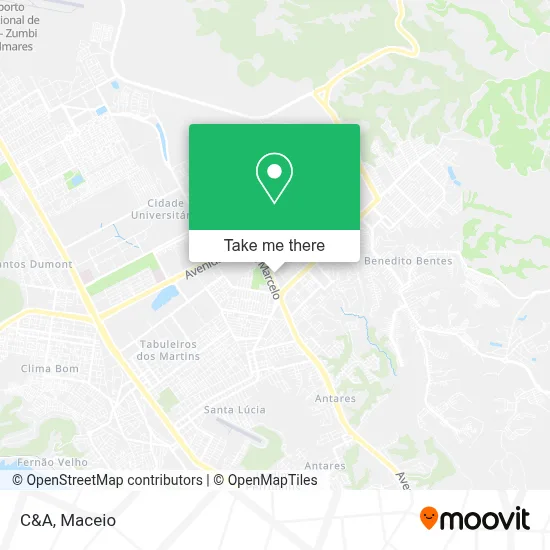 C&a map
