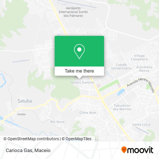 Carioca Gas map