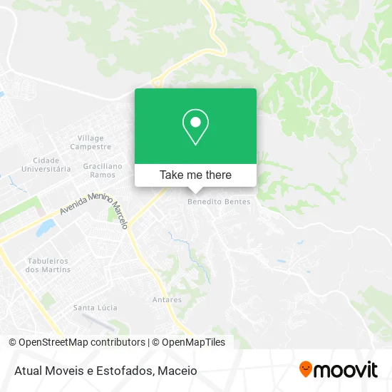 Atual Moveis e Estofados map