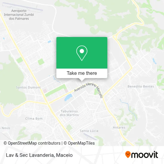 Lav & Sec Lavanderia map