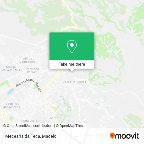 Mecearia da Teca map