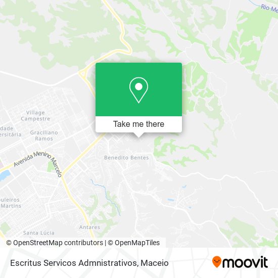 Mapa Escritus Servicos Admnistrativos