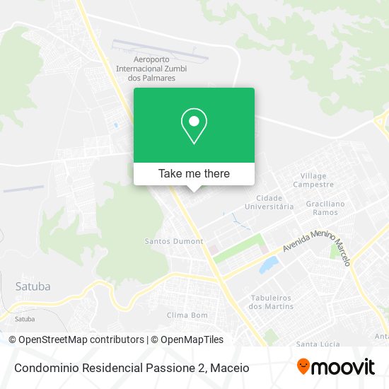 Condominio Residencial Passione 2 map