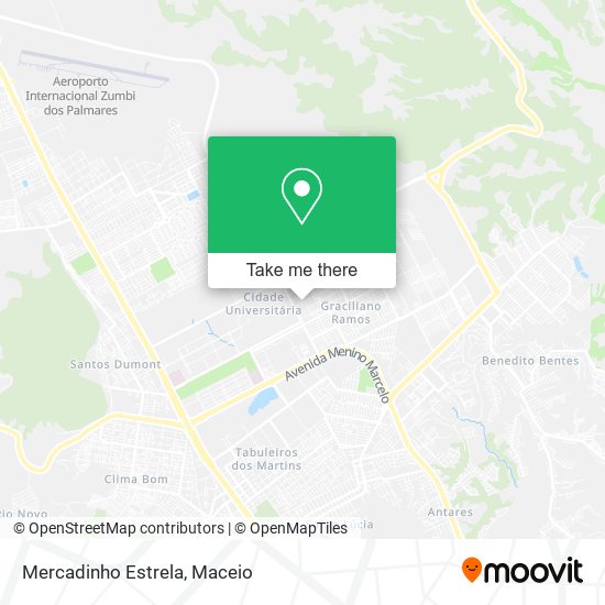 Mercadinho Estrela map