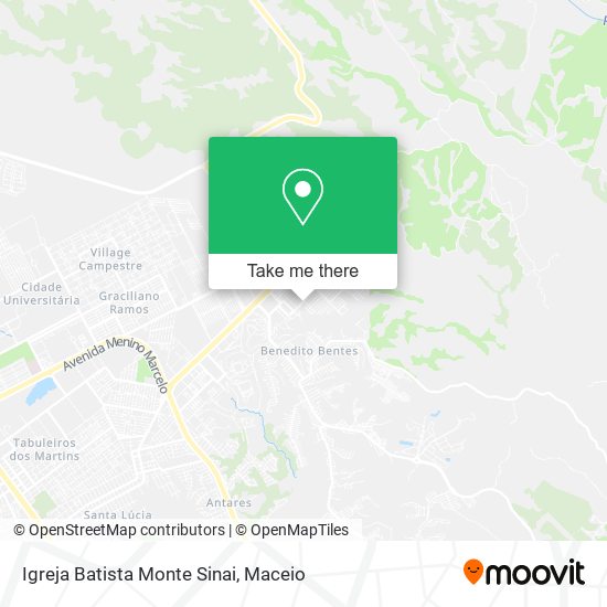 Igreja Batista Monte Sinai map