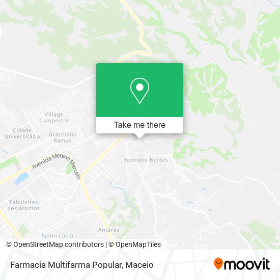 Farmacia Multifarma Popular map