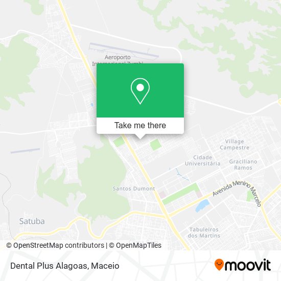 Dental Plus Alagoas map