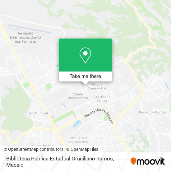 Biblioteca Pública Estadual Graciliano Ramos map
