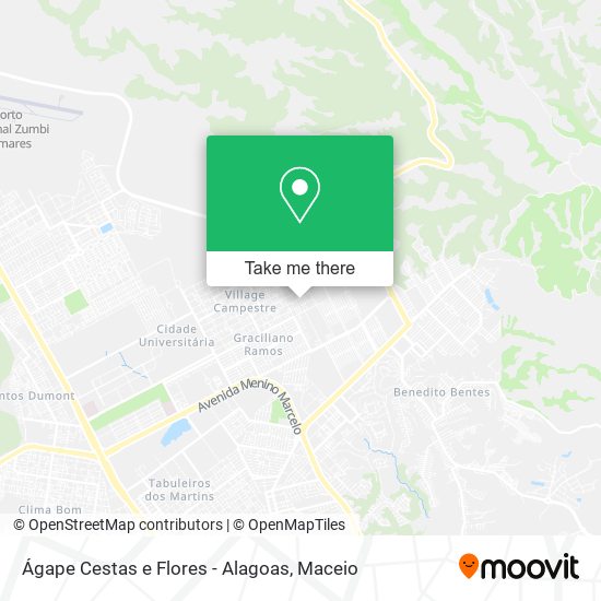 Ágape Cestas e Flores - Alagoas map