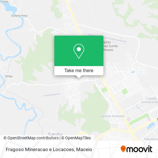 Fragoso Mineracao e Locacoes map
