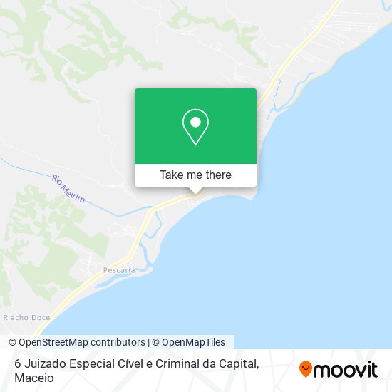 Mapa 6 Juizado Especial Cível e Criminal da Capital