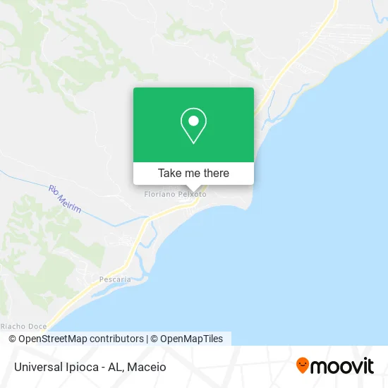 Universal Ipioca - AL map