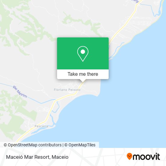 Maceió Mar Resort map
