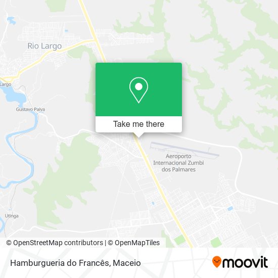 Hamburgueria do Francês map
