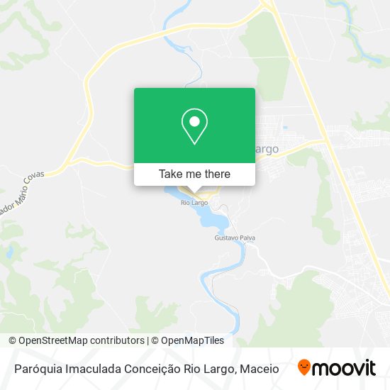 Paróquia Imaculada Conceição Rio Largo map