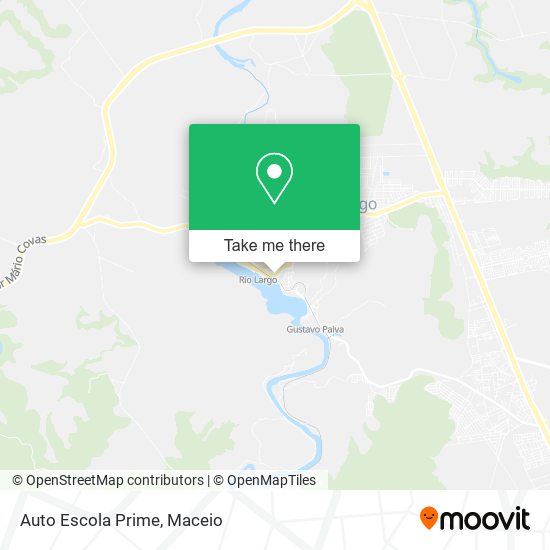 Mapa Auto Escola Prime