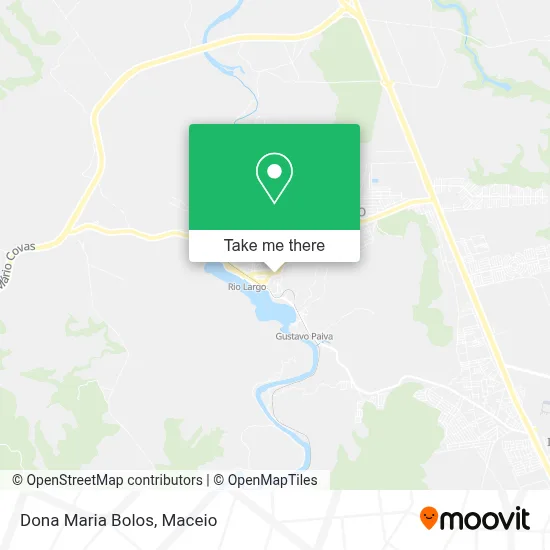Dona Maria Bolos map