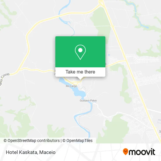 Hotel Kaskata map