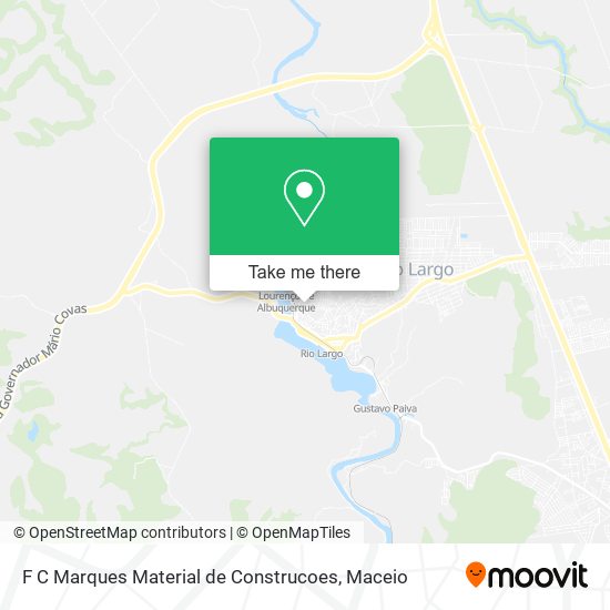 F C Marques Material de Construcoes map