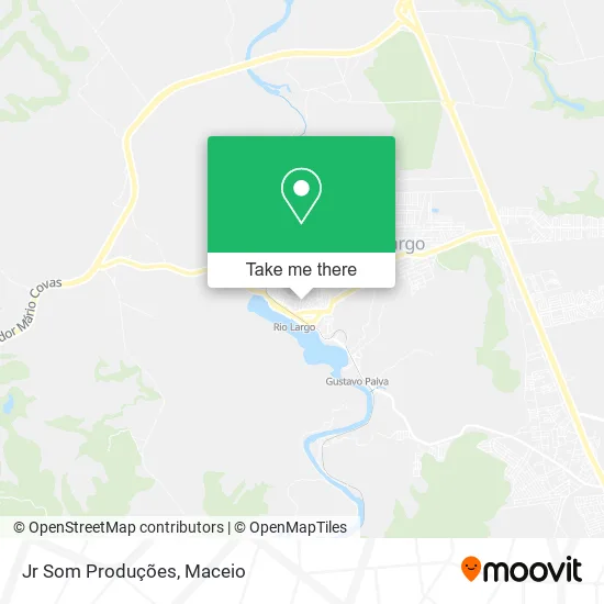 Jr Som Produções map