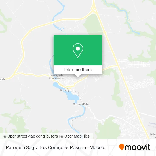 Paróquia Sagrados Corações Pascom map