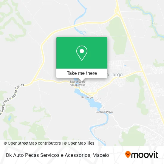 Dk Auto Pecas Servicos e Acessorios map
