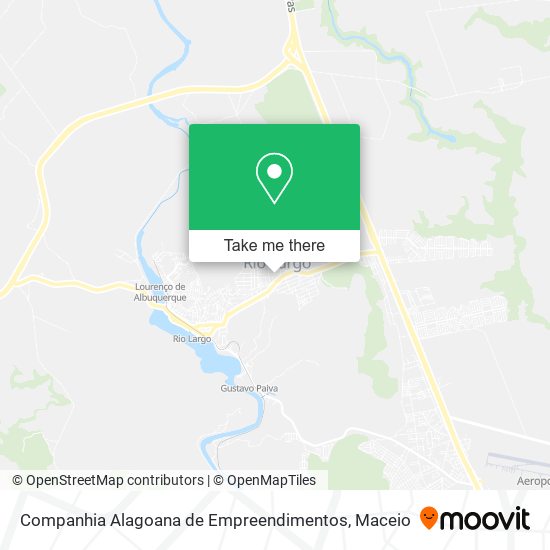 Companhia Alagoana de Empreendimentos map