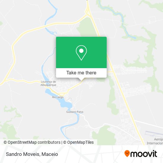 Sandro Moveis map