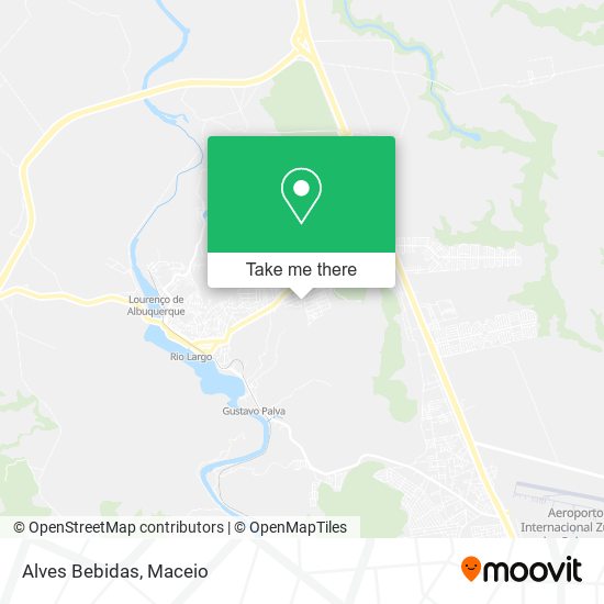 Alves Bebidas map