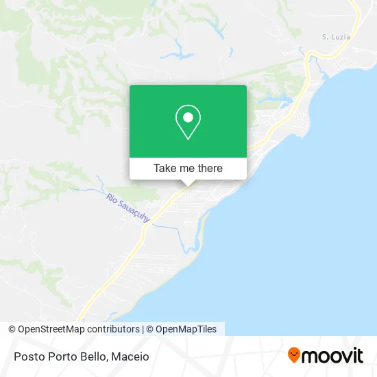 Posto Porto Bello map