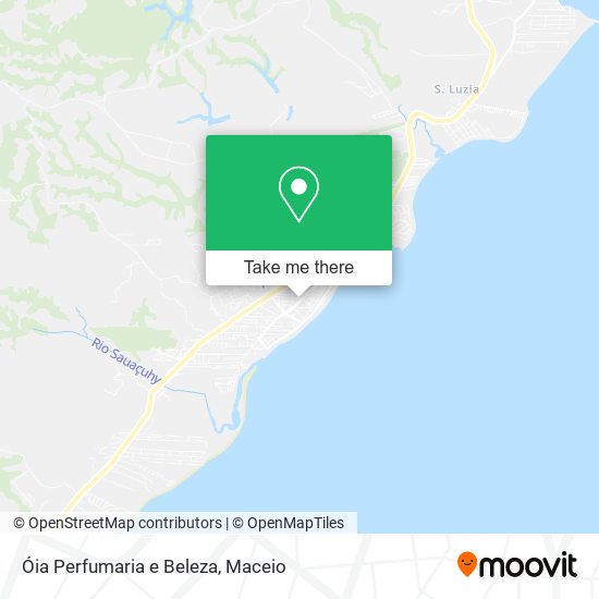 Óia Perfumaria e Beleza map