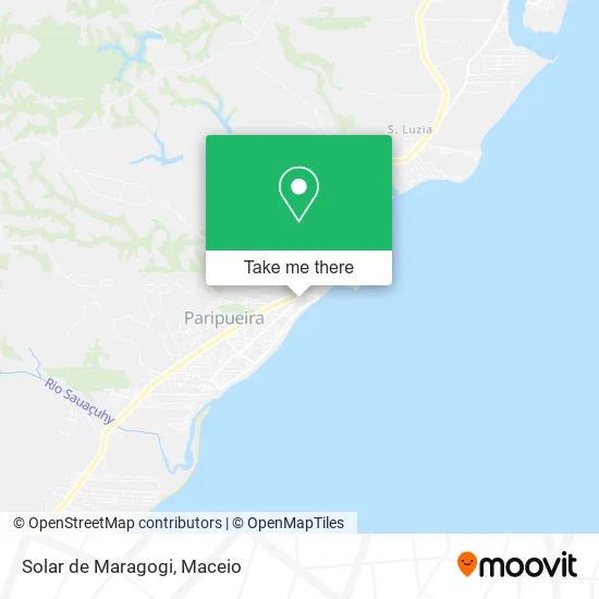 Solar de Maragogi map