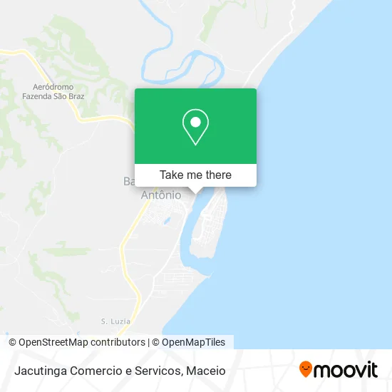 Jacutinga Comercio e Servicos map