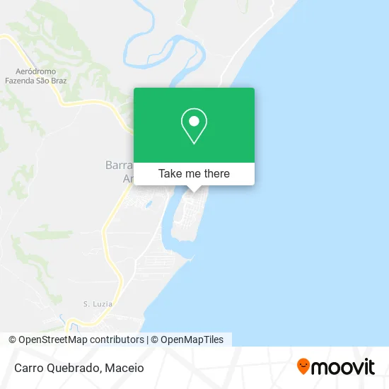 Carro Quebrado map