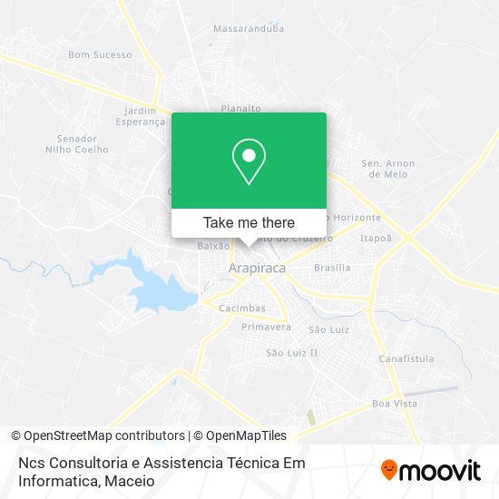 Ncs Consultoria e Assistencia Técnica Em Informatica map