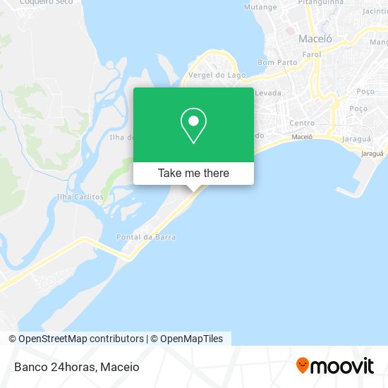 Banco 24horas map