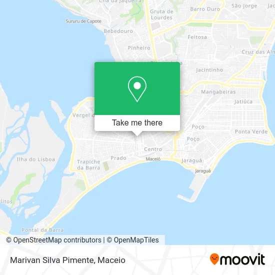 Marivan Silva Pimente map