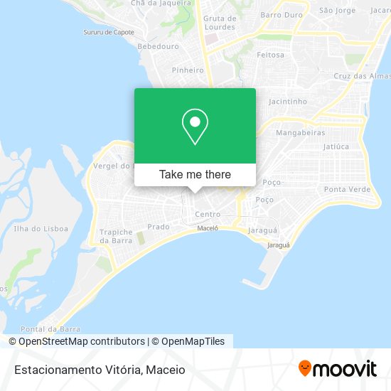 Estacionamento Vitória map