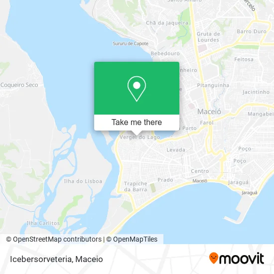 Icebersorveteria map